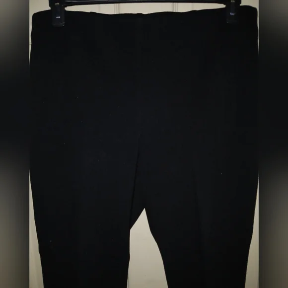 Chico's Black Pants Sz 2-L - Picture 2 of 8
